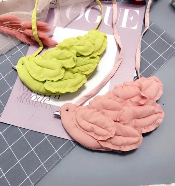 

the swan desigen coin purse cotton leather cloak cartoon animal bag two colors 4pcslot children039s bag change6955784, White