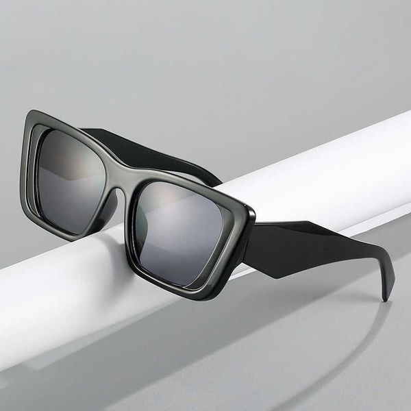

frames 2022 new pra series cat eye for men and women uv400 design sunglasses, White;black