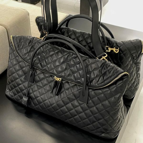 

luxury designer fashion shopping luggage bag black soft large tote bag es quilted leather travel bag handbag hobo clutch women handle bag ma
