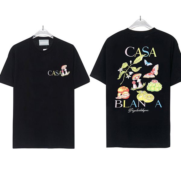 

casa designer men t shirt masao san print mens tshirts casual luxury clothing street shorts sleeve clothes tees men tshirt 4q, White;black