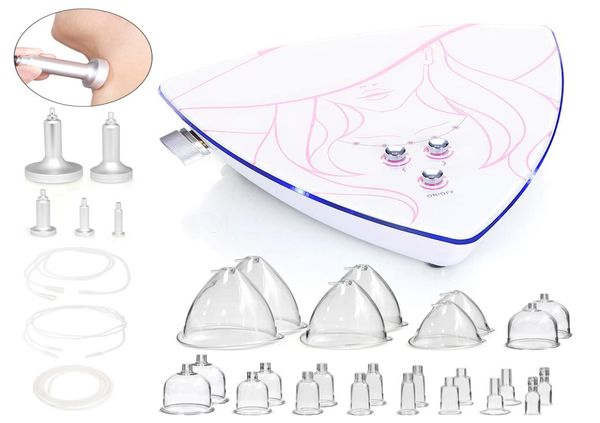 

new arrival vacuum therapy massage bust enhancer breast enlargement lifting lymph detox beauty salon use equipment5342438