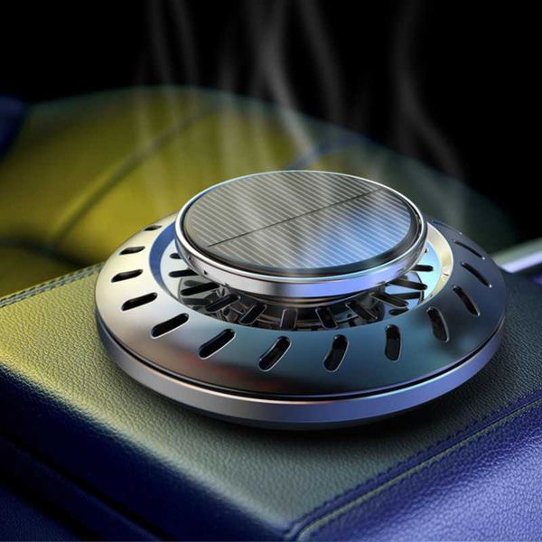 

new solar car perfume car air freshener fragrance for auto car air vent freshener air conditioner clip diffuser solid perfume l230523