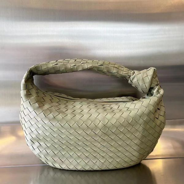 

600261 new women's handbag sheepskin woven shoulder bag high-end custom italian designer women's bag large size fashion atmospheri