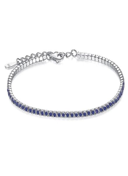 

925 sterling silver tennis charm bracelets for women with cubic zirconia link chain antiallergy sterlingsilverjewelry6582441, Golden;silver