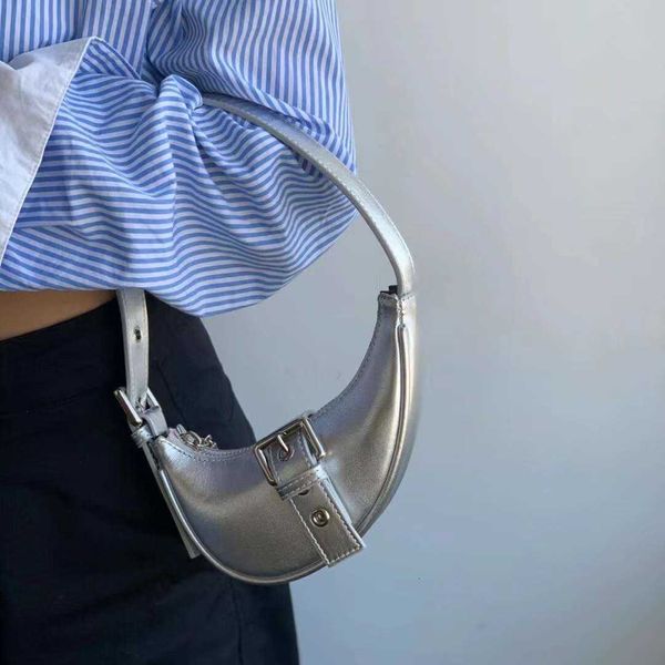 

crescent mini moon women wallet luxury designer shoulder handbag half purses 2023 hobos fashion vintage bags