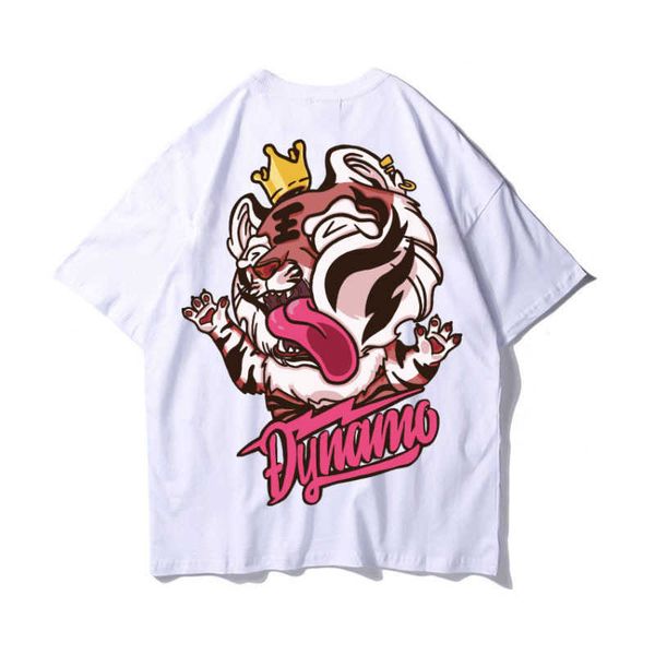 

fashion brand oversize fat men's clothing plus large size guochao hip hop loose short sleeve tshirt half sleeve fashion ce, White;black