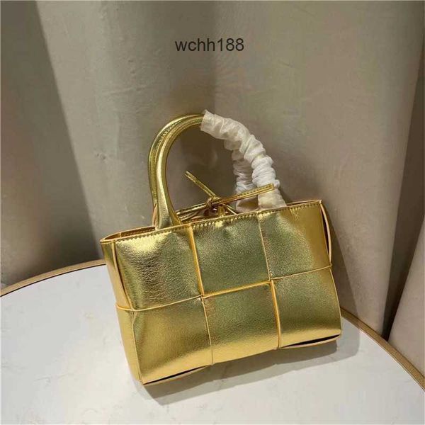 

single totes spring 2023 bags girl arco designer leather cowhide bag small knitted high bottegas shoulder crossbody evening handbag women ow