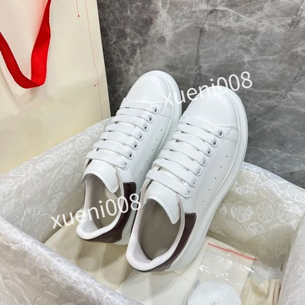

new fashion women men quality casual shoes brand leather lace-up sneaker running trainers letters flat printed sneakers2023, Red;white