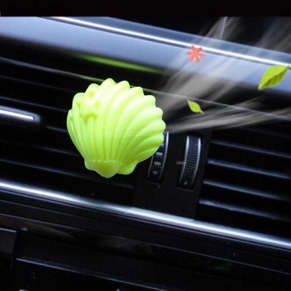 

car air freshener vanilla perfume/fragrance shell shape air freshener l230523