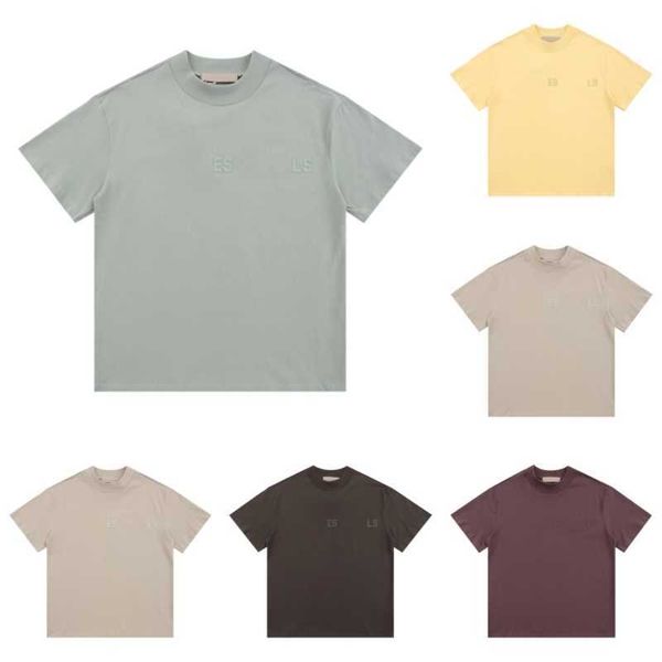 

designer essentail t shirt men&women shorts essent t-shirt casual printed sports suit essentia street loose short sleeve mye1, White;black