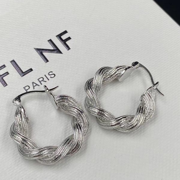 

2023 earring designer for women's luxury gold heart pearl crystal gold double 925s silver jewelry classic -7, Golden;silver