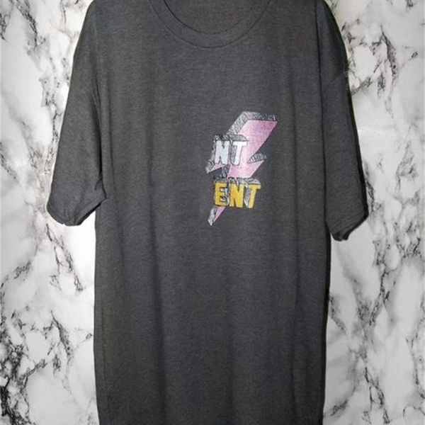 

france paris luxury lightning letter print tee summer spring fashion high street men women couple casual tshirts washed cotton short sleeve, White;black