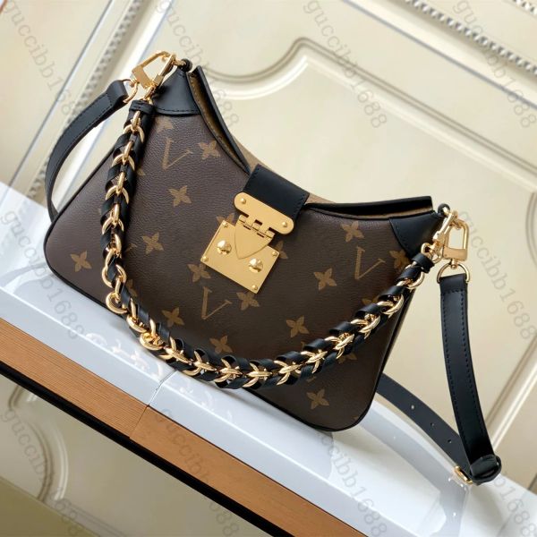 

10a mirror quality designers small twinny bag 29cm womens brown reverse canvas handle handbag luxury black cowhide trims purse crossbody sho