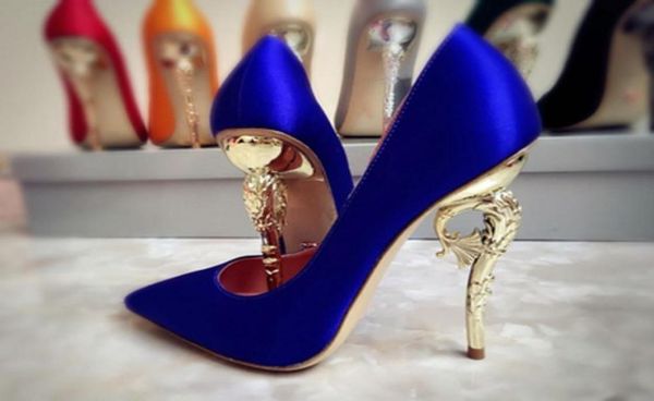 

new designer women shoes high heel red balck royal blue wedding bridal shoes 2019 summer prom party wear7918109, Black