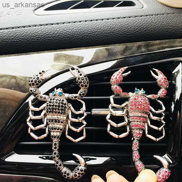 

car air freshener decorations joormom car outlet diffuser colorful crystal diamond scorpion shape air fragrance interior accessories ornamen