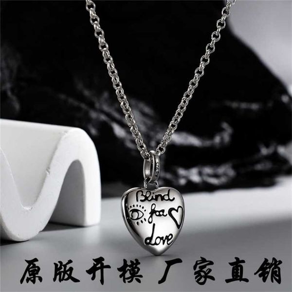 

2023 new designer jewelry bracelet necklace ring fearless bird love simple personality ins men's women's clavicle chain, Silver