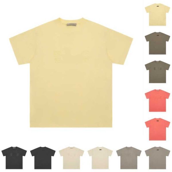 

designer mens t shirts women tshirt essentail essent shorts t-shirt men casual tshirts essentiel loose short sleev 1y7r, White;black