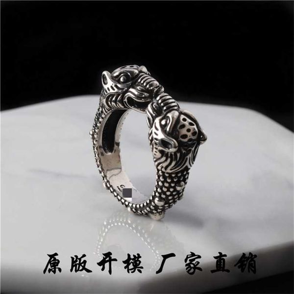 

designer jewelry bracelet necklace pure head ring high quality, Silver
