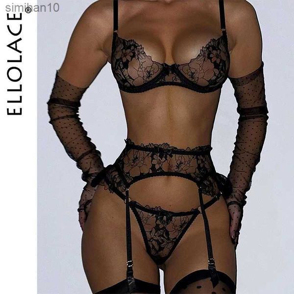 

briefs panties ellolace lingerie delicate underwear embroidery lace for linen see through bra and panty set erotic intimate for full l230518, Red;black