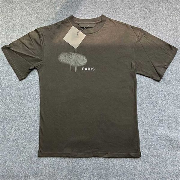 

mens spray printed t designer womens letter print graphic tees fashion summer street hip hop polo shirt jmyv, White;black