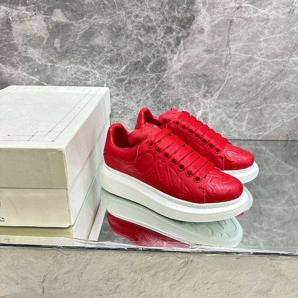 

2023new men designer sneaker casual shoes leather sneakers embroidered stripes white shoes flat 0529, Black