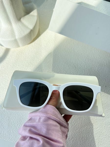 

"effortlessly chic - stylish sunglasses for daily use and beyond", White;black
