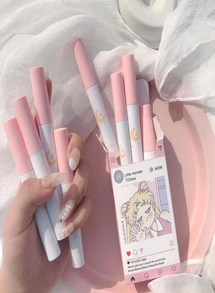 

lip gloss 8pcsbox kawaii lipstick set matte velvet long lasting plum berry liquid korean cosmeticslip5376124