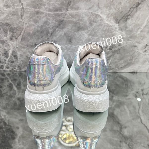 

new fashion men quality casual shoes brand leather lace-up sneaker running trainers letters flat printed sneakers2023, Red;white
