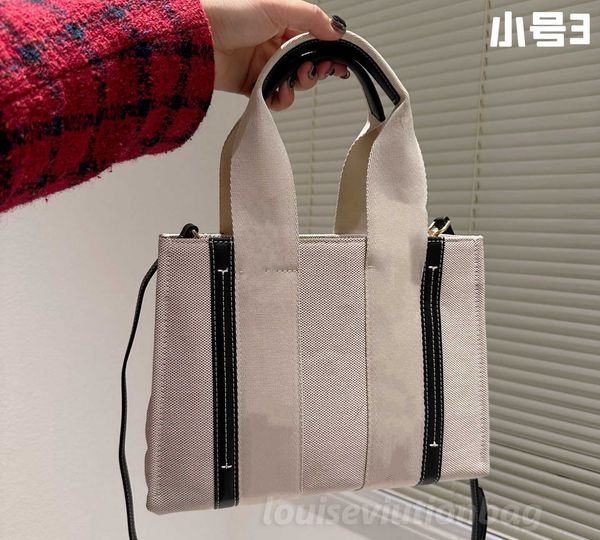 

shoulder bags women handbags woody tote shopping bag canvas fashion linen large beach bags luxury designer travel crossbody wallet purses 10
