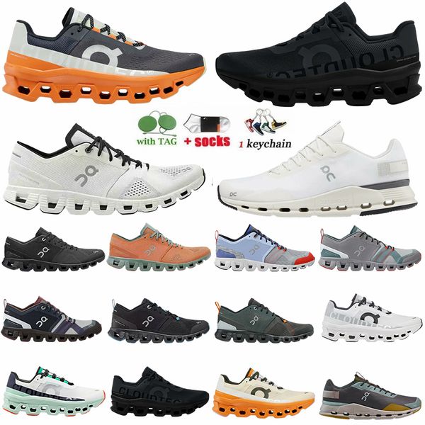 

on running cloud x shift shoes rust rock aloe white black cloud workout tide orange sea cloudtec sneakers for men women cloudnova trainers o