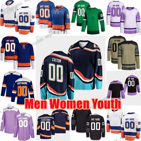 

custom s-6xl movie college hockey wears jersey 13 mathewbarzal 15 calclutterbuck 27 anderslee 44 jean-gabrielpageau 25 sebastianaho 12 joshb, Black;red