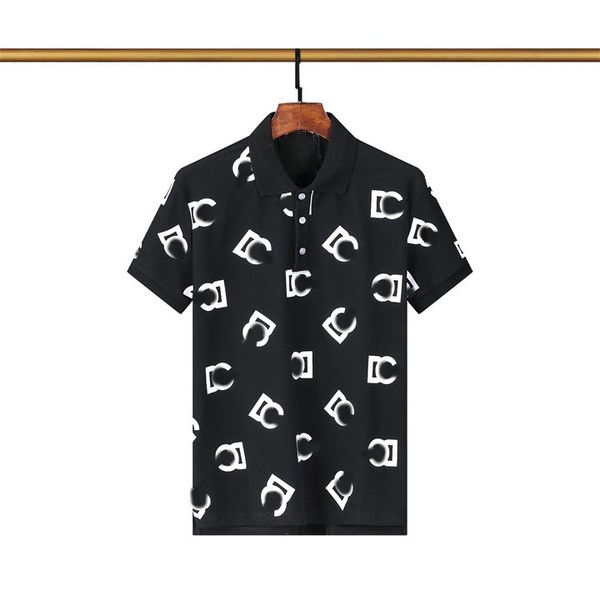 

men's stylist polo shirt luxury italian men's clothing short sleeve fashion casual men's summer t-shirt #17722, White;black
