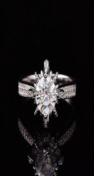

wedding rings kofsac trendy silver color for women luxury hearts arrows make wish fountain ring lady jewelry gift6718779, Slivery;golden
