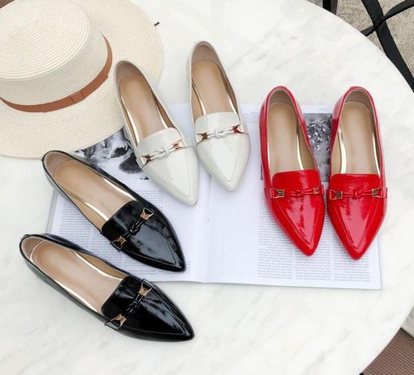 

sequins heels red black white office dress shoes genuine leather women loafers shoes casual shoes 2019 new ar1695407