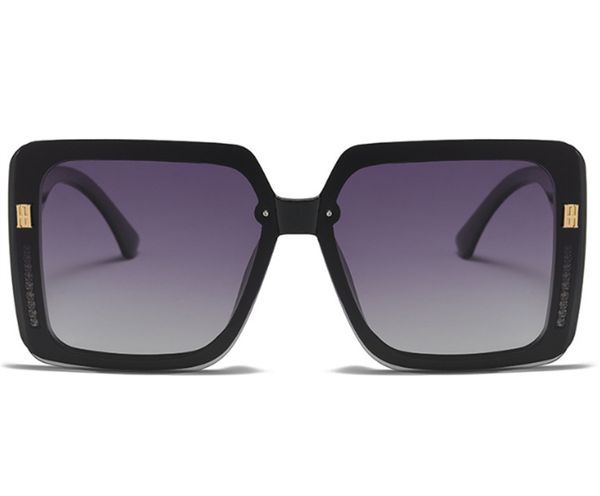 

fashionable new large frame sunglasses, european and american personalized large frame diamond glasses, polarized sunglasses, White;black
