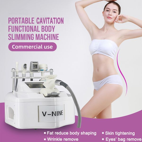 

40k cavitation machine vela body shape vaccum fat dissolve roller massager vacuum rf radio frequency skin tightening anti aging device infra