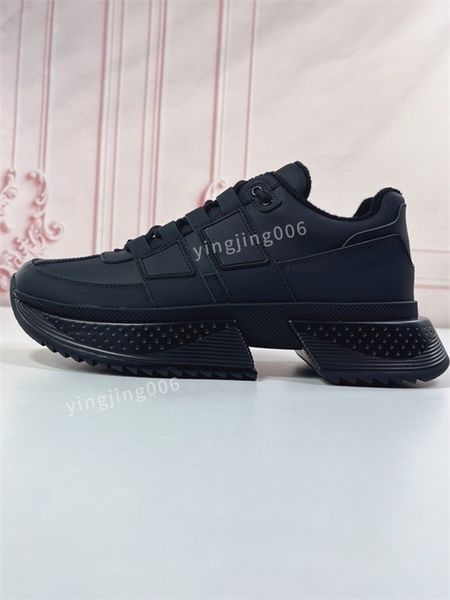 

new mens women designer sneaker casual shoes leather sneakers embroidered stripes white shoes flat platform walking sports trainers2023, Black