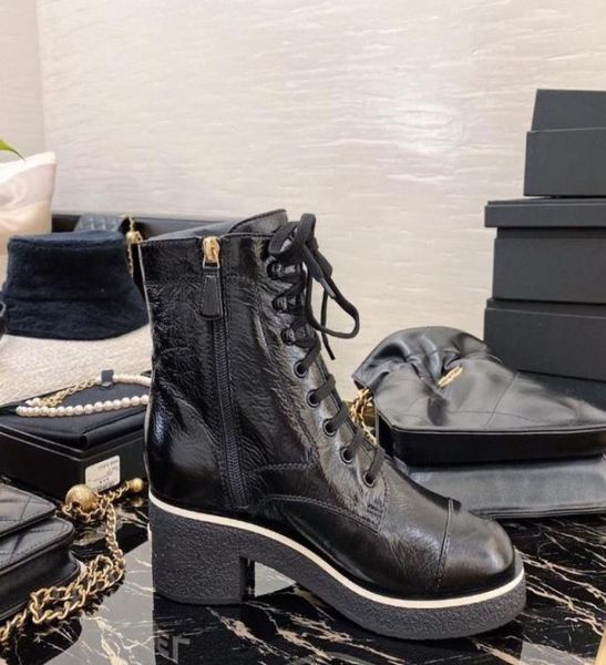 

21 22 autumn winte women039s ankle short boots good quality fashion 35 to 40 super popular at the counter material bright wr4327492, Black
