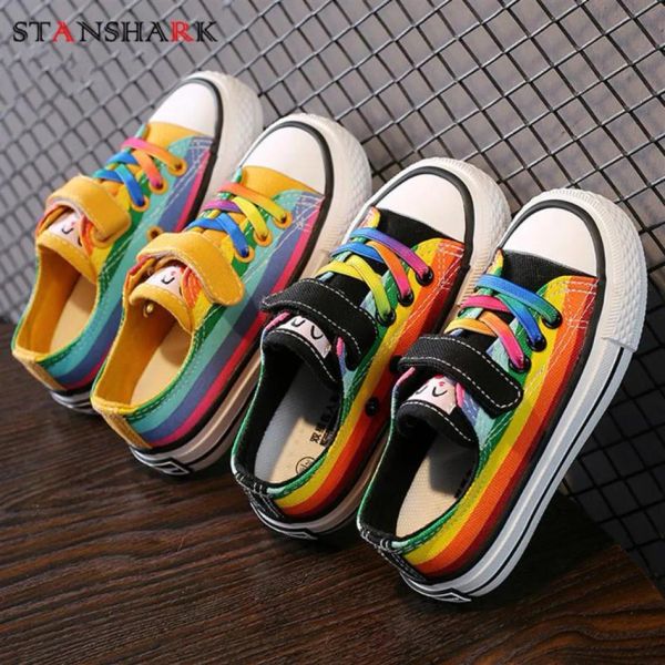 

versions 2020 spring autumn children shoes kid boy girl canvas sneaker zapatos toddler hook tenis infantil casual sport shoes ch, Black