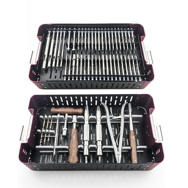 

tools 56pcs/set orthopedics screwdriver surgical screw extractor screw broken removal instrument orthopaedic instruments