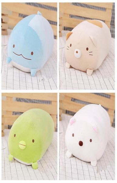 

28cm japanese animation sumikko gurashi soft plush toy sanx corner bio cartoon doll kids children soft cute birthday girls5132248, Blue
