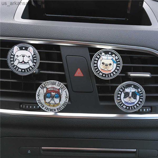 

decorations car perfume clip dog acrylic fragrance trim diffuser air vent freshener outlet decoration auto interior accessory gift adornment
