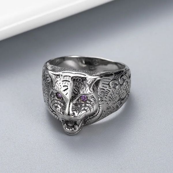 

mens womens luxury band rings vintage porcelain enamel hollow out classic 925 silver designer ring