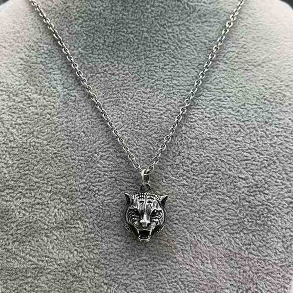 

2023 new designer jewelry bracelet necklace ring head zodiac ins pendant for male female loversnew jewellery, Silver