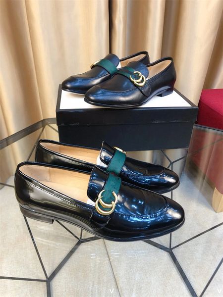 

4model new fashion luxurious gentleman mirror glitter rivet punk patent leather shoes male monk strap wedding casual formal designer dress f, Black