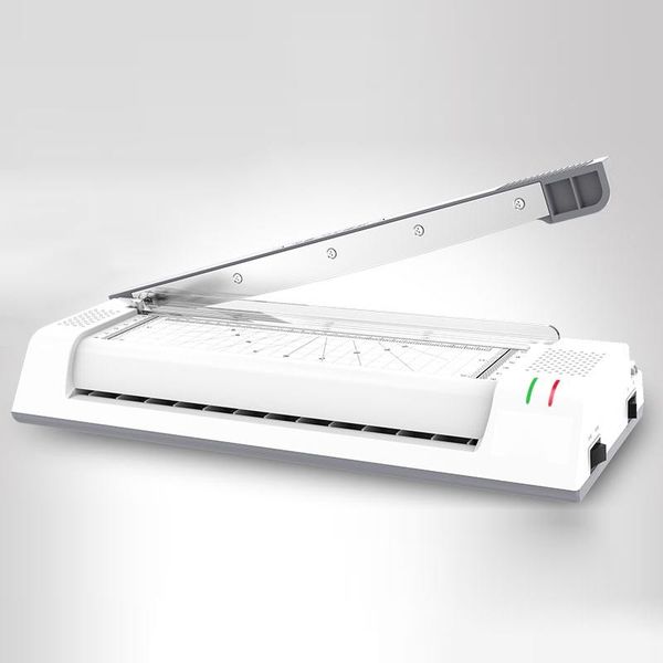 

epilator ye381c p laminator 220v fast warmup laminating machine with paper knife home/office fully automatic laminator for a3/a4