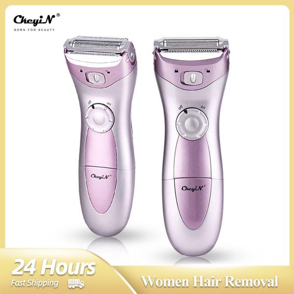 

epilator ckeyin women electric lady shaver razor epilator arm leg armpit body painless hair remover trimmer face body battery use