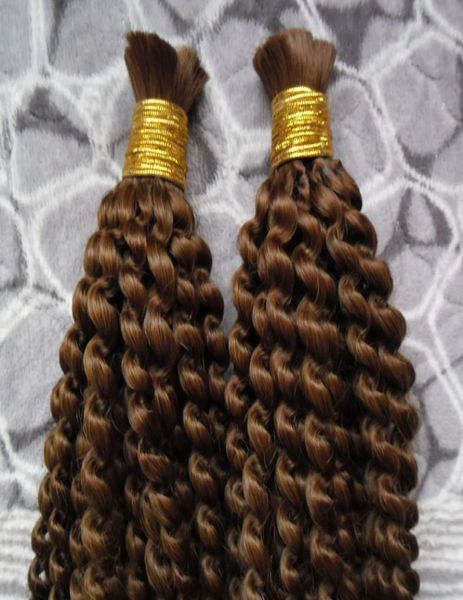 

brazilian braiding hair bulk no weft 2 bundles bulk afro kinky curly braiding hair 200g no weft human hair bulk for braiding7300021, Black