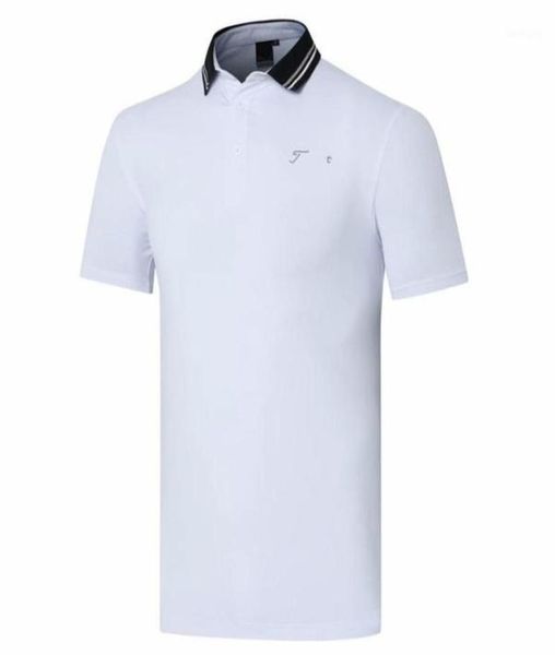 

new men short sleeve golf tshirt 4 colors men sports golf clothes sxxl in choice titl leisure shirt195072032919041, Black;blue