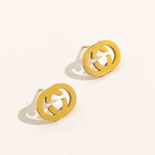 

designer jewelry bracelet necklace ring ultra small earrings ancient mini simple earrings high-grade accessories net red temperament women h, Golden